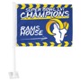 Picture of Los Angeles Rams Super Bowl LVI Car Flag Large 1pc 11" x 14"