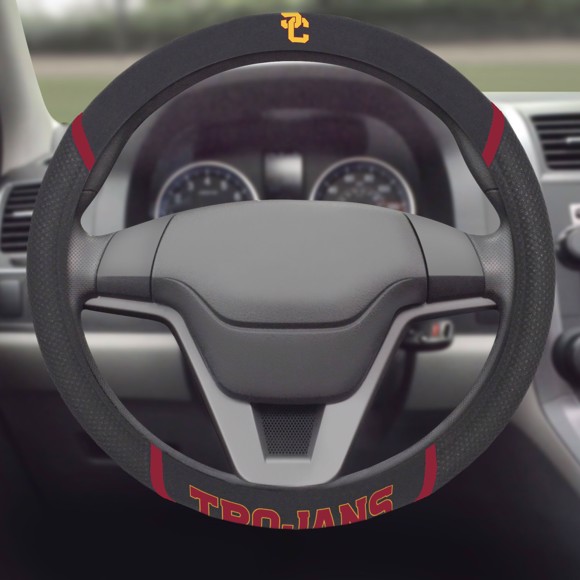 Picture of Southern California Trojans Steering Wheel Cover