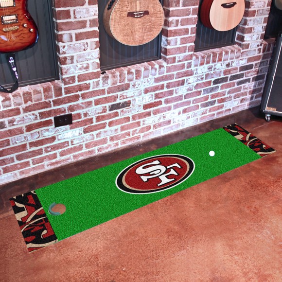 Picture of NFL - San Francisco 49ers NFL x FIT Putting Green Mat