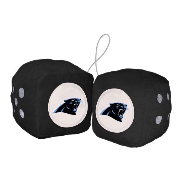 Picture of NFL - Carolina Panthers Fuzzy Dice