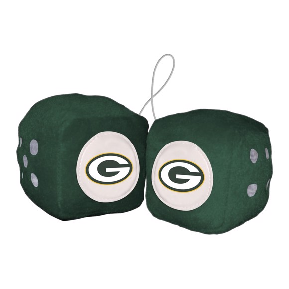Picture of Green Bay Packers Fuzzy Dice