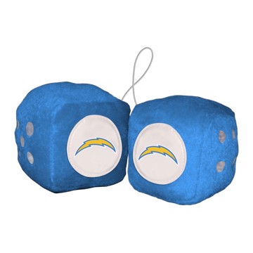 Picture of Los Angeles Chargers Fuzzy Dice