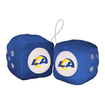 Picture of Los Angeles Rams Fuzzy Dice