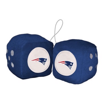 Picture of NFL - New England Patriots Fuzzy Dice