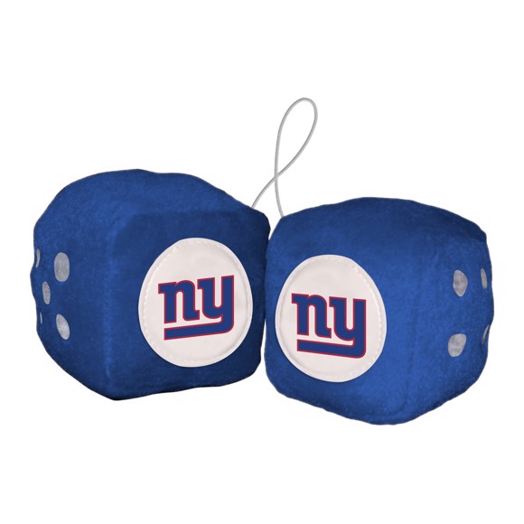 Picture of New York Giants Fuzzy Dice