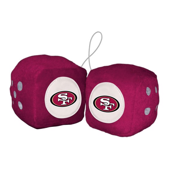 Picture of NFL - San Francisco 49ers Fuzzy Dice