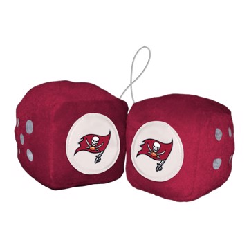 Picture of Tampa Bay Buccaneers Fuzzy Dice