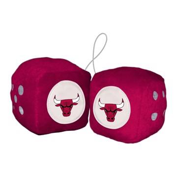 Picture of Chicago Bulls Fuzzy Dice