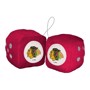 Picture of Chicago Blackhawks Fuzzy Dice