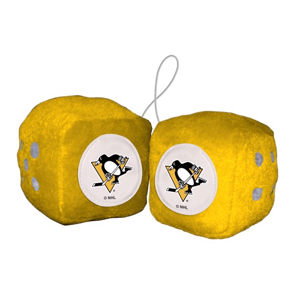 Picture of Pittsburgh Penguins Fuzzy Dice