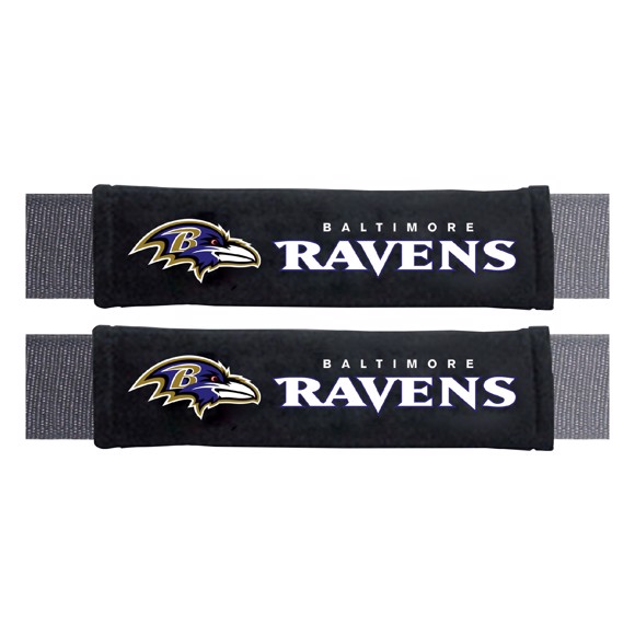 Picture of Baltimore Ravens Embroidered Seatbelt Pad - Pair