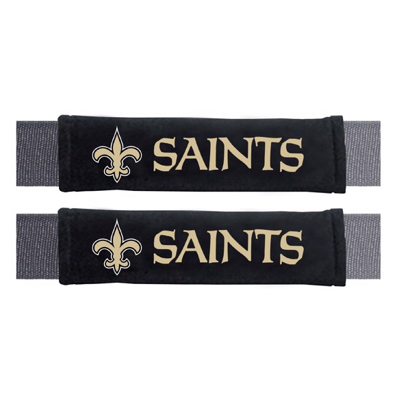 Picture of NFL - New Orleans Saints Embroidered Seatbelt Pad - Pair
