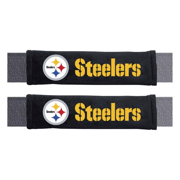 Picture of Pittsburgh Steelers Embroidered Seatbelt Pad - Pair