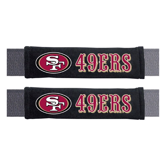 Picture of NFL - San Francisco 49ers Embroidered Seatbelt Pad - Pair