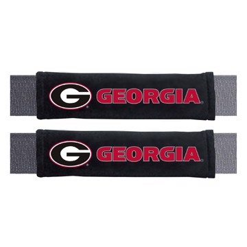 Picture of Georgia Bulldogs Embroidered Seatbelt Pad - Pair