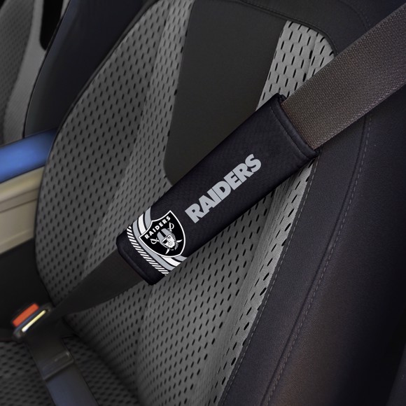 Picture of NFL - Las Vegas Raiders Rally Seatbelt Pad - Pair