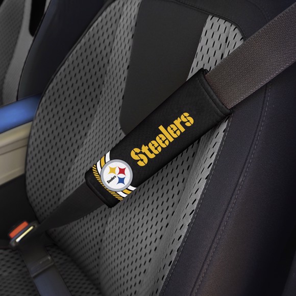 Picture of NFL - Pittsburgh Steelers Rally Seatbelt Pad - Pair
