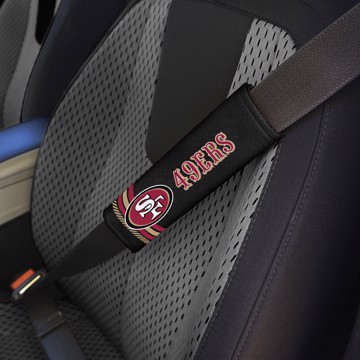 Picture of San Francisco 49ers Rally Seatbelt Pad - Pair