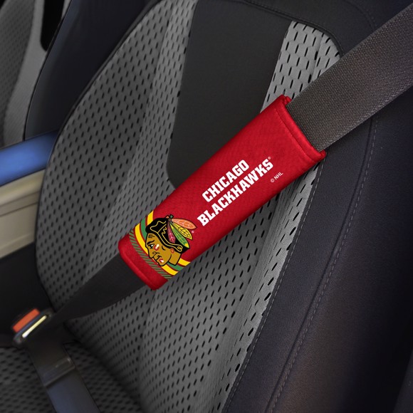 Picture of NHL - Chicago Blackhawks Rally Seatbelt Pad - Pair