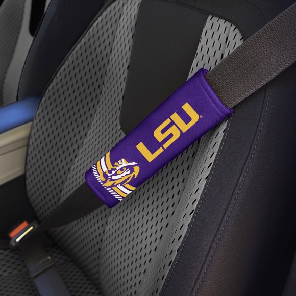 Picture of LSU Tigers Rally Seatbelt Pad - Pair