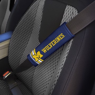 Picture of Michigan Wolverines Rally Seatbelt Pad - Pair