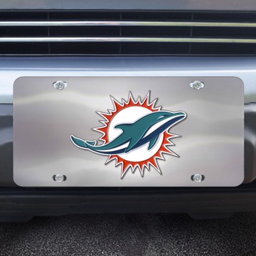 Picture of Miami Dolphins Diecast License Plate