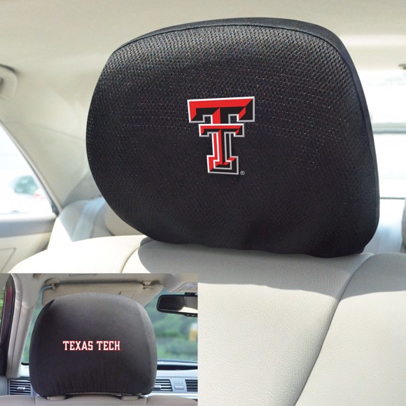 Picture of Texas Tech Red Raiders Head Rest Cover