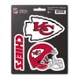 Picture of Kansas City Chiefs Decal 3-pk