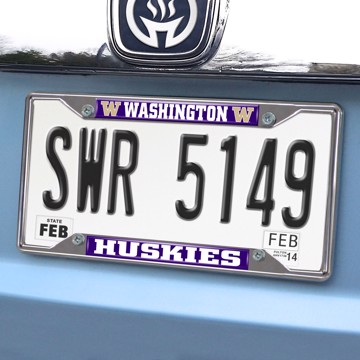 Picture of Washington Huskies License Plate Frame
