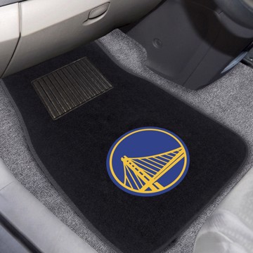 Picture of Golden State Warriors Embroidered Car Mat Set