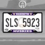 Picture of Washington Huskies License Plate Frame - Black