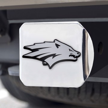 Picture of Nevada Wolfpack Hitch Cover - Chrome