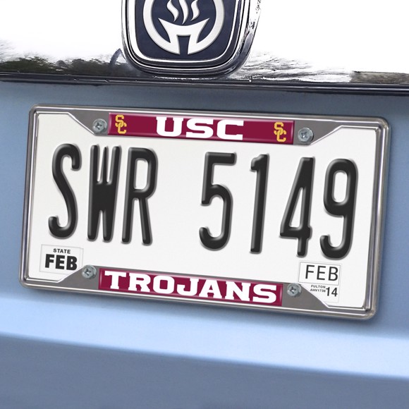 Picture of Southern California Trojans License Plate Frame