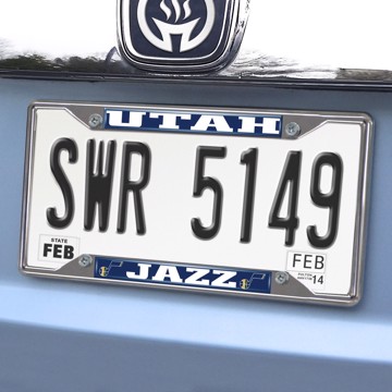 Picture of Utah Jazz License Plate Frame