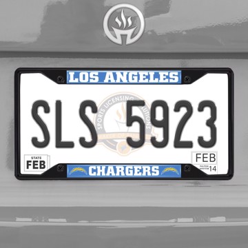 Picture of NFL - Los Angeles Chargers  License Plate Frame - Black