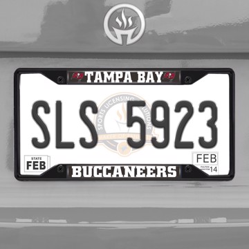 Picture of NFL - Tampa Bay Buccaneers  License Plate Frame - Black