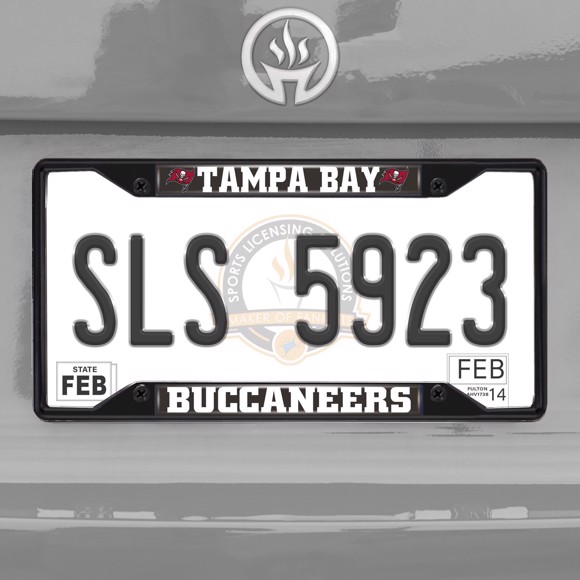 Picture of NFL - Tampa Bay Buccaneers  License Plate Frame - Black