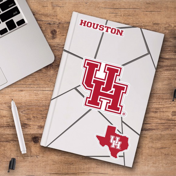 Picture of Houston Cougars Decal 3-pk
