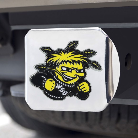 Picture of Wichita State Shockers Color Hitch Cover - Chrome