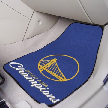 Picture of NBA - Golden State Warriors 2022 NBA Finals Champions 2-pc Carpet Car Mat Set