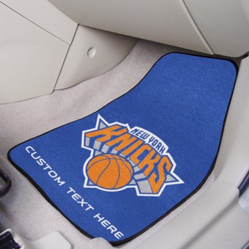 Picture of NBA - New York Knicks Personalized Carpet Car Mat Set