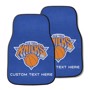 Picture of New York Knicks Personalized Carpet Car Mat Set