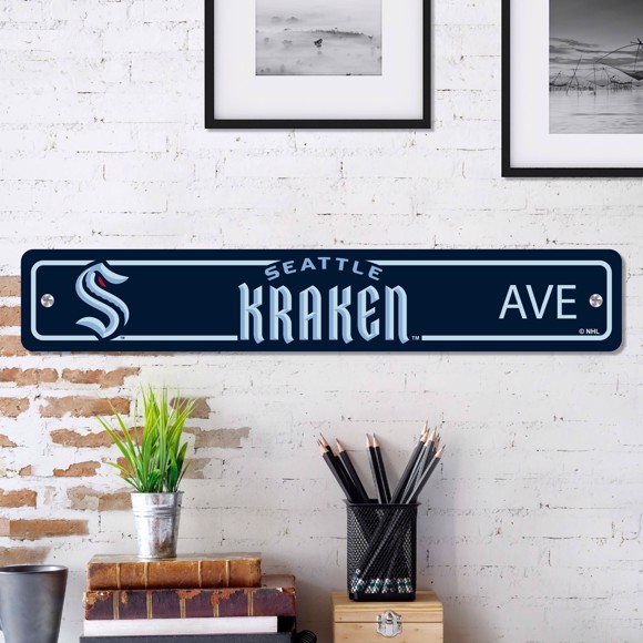 Picture of Seattle Kraken Reserved Parking Sign