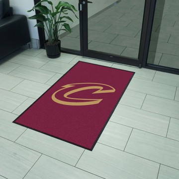 Picture of Cleveland Cavaliers Cavaliers 3X5 High-Traffic Mat with Rubber Backing - Portrait Orientation