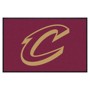 Picture of Cleveland Cavaliers Cavaliers 4X6 High-Traffic Mat with Durable Rubber Backing - Landscape Orientation