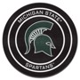 Picture of Michigan State Spartans Hockey Puck Rug - 27in. Diameter