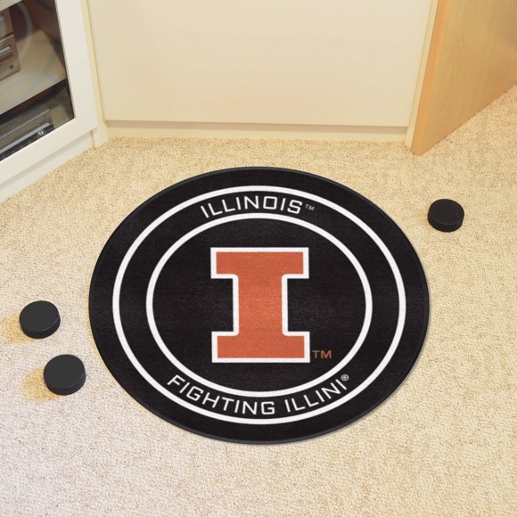 Picture of Illinois Puck Mat