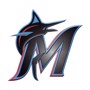 Picture of Miami Marlins Heavy Duty Aluminum Embossed Color Emblem