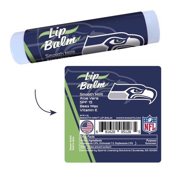Picture of Seattle Seahawks Lip Balm