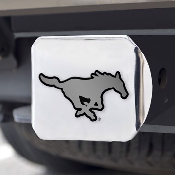 Picture of SMU Mustangs Hitch Cover - Chrome